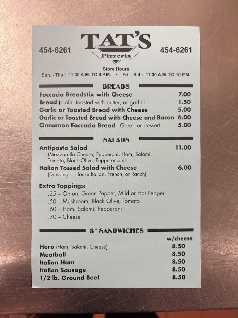 Tat's Pizzeria